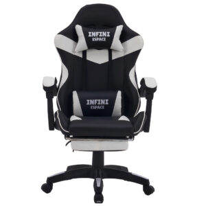Fotel gamingowy INFINI ESPACE Black/White